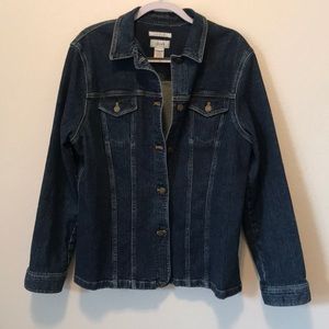 Jones Sport denim jean jacket stretch xxl